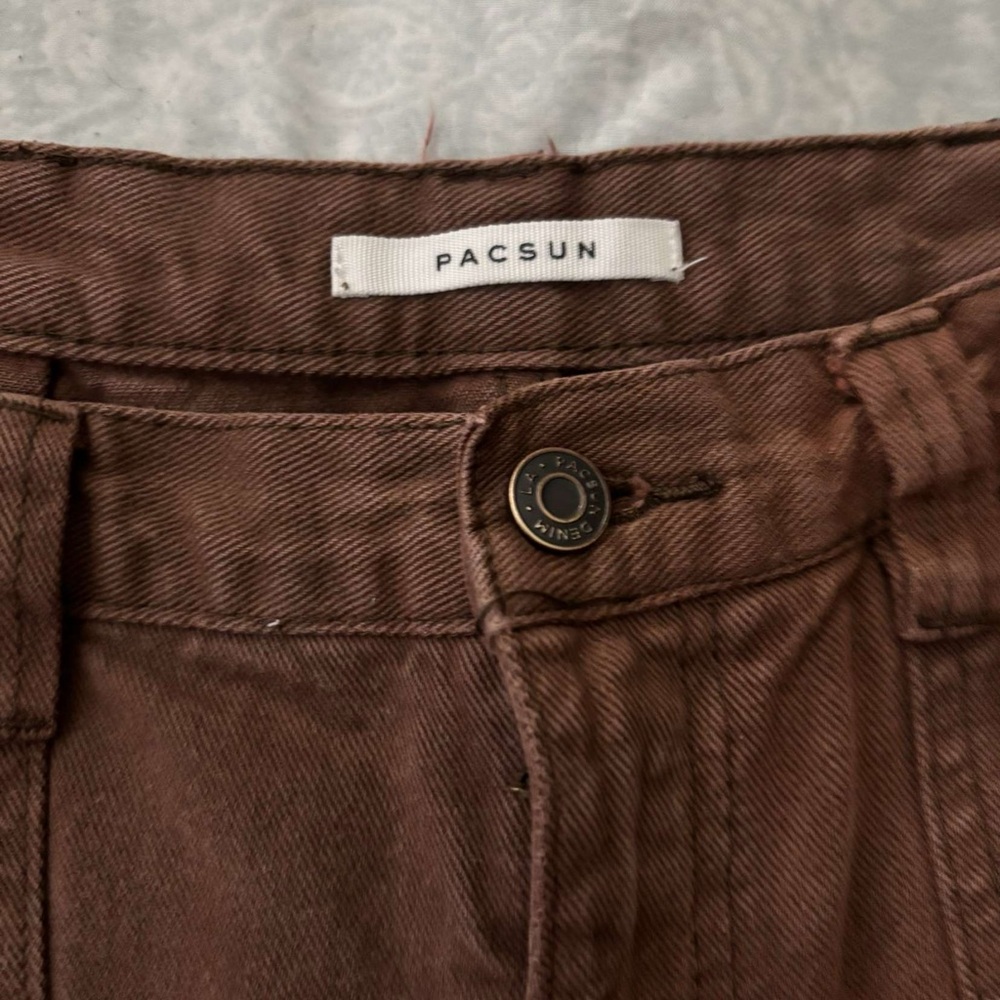 PacSun Women's Brown Wide Leg Pants